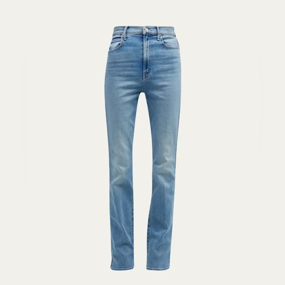 Mother High Waisted Smokin' Double Heel Jeans